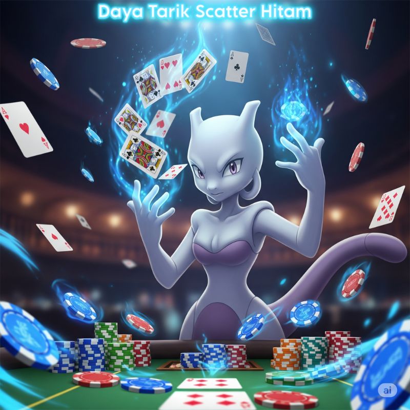 Daya Tarik Scatter Hitam